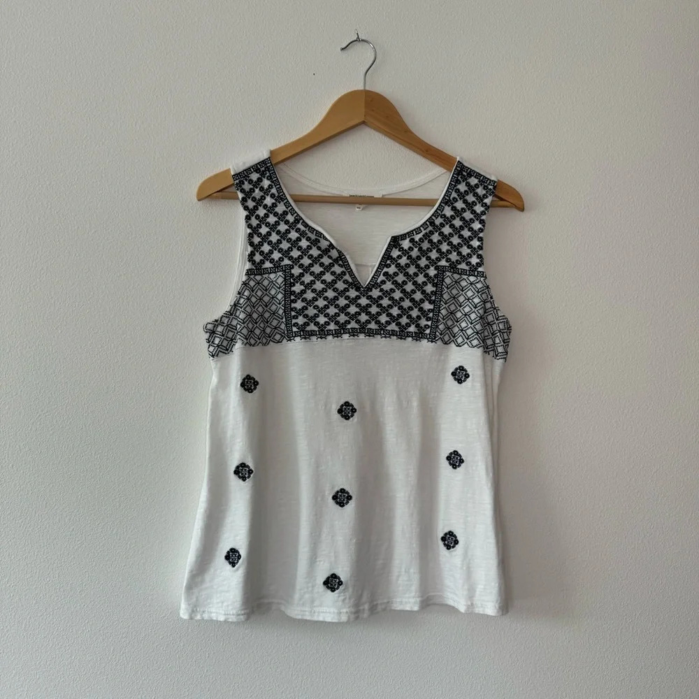 BeachLunchLounge embroidered tank